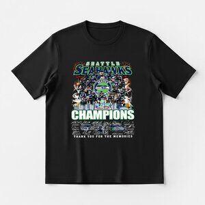 Seattle Seahawks Super Bowl LX Champions Thank You For The Memories Shirt